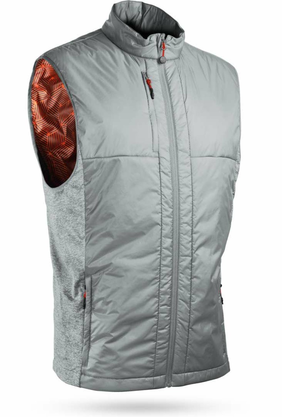 Outerwear Sun Mountain | 2022 Colter Vest Platinum-Inferno